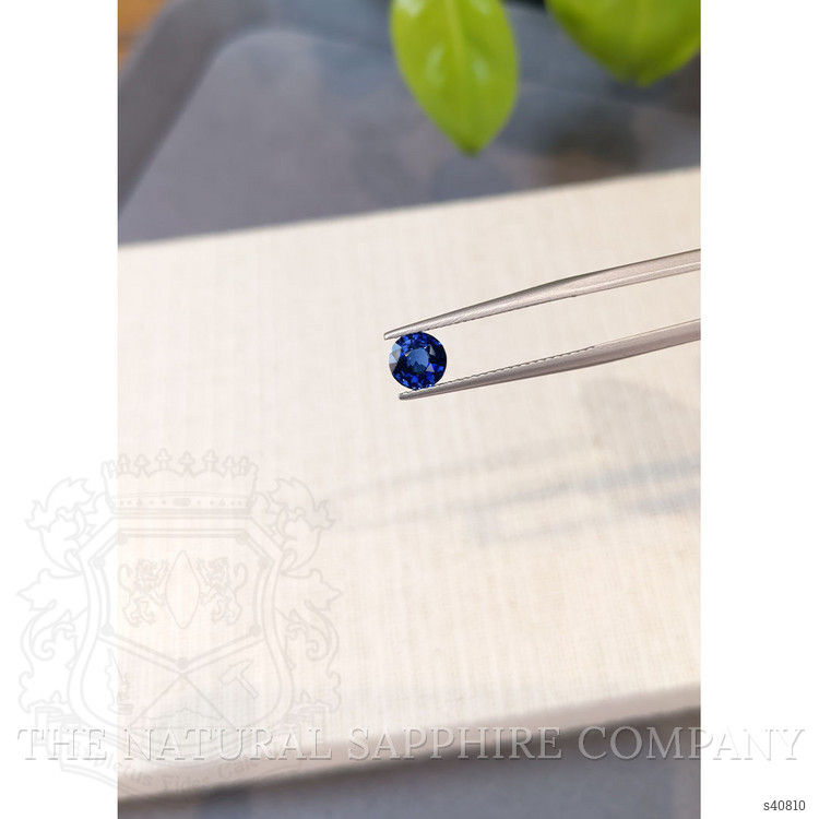 0.87 Ct. Blue Sapphire from Ceylon (Sri Lanka)