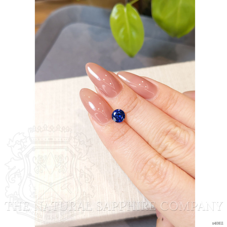 1.04 Ct. Blue Sapphire from Ceylon (Sri Lanka)