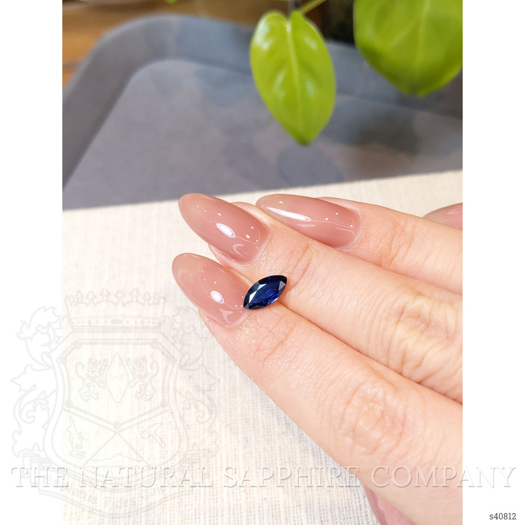 1.16 Ct. Blue Sapphire from Ceylon (Sri Lanka)
