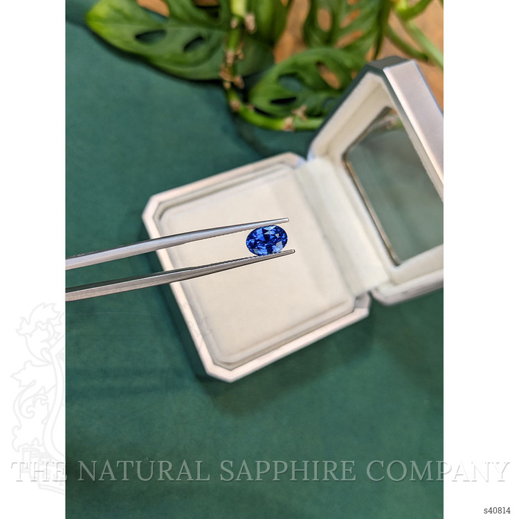 1.43 Ct. Blue Sapphire from Ceylon (Sri Lanka)