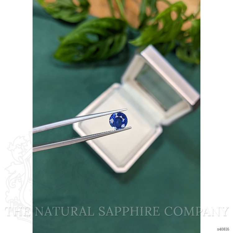 1.79 Ct. Blue Sapphire from Ceylon (Sri Lanka)