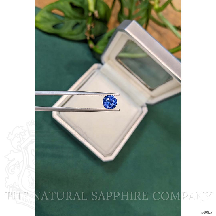 1.90 Ct. Blue Sapphire from Ceylon (Sri Lanka)