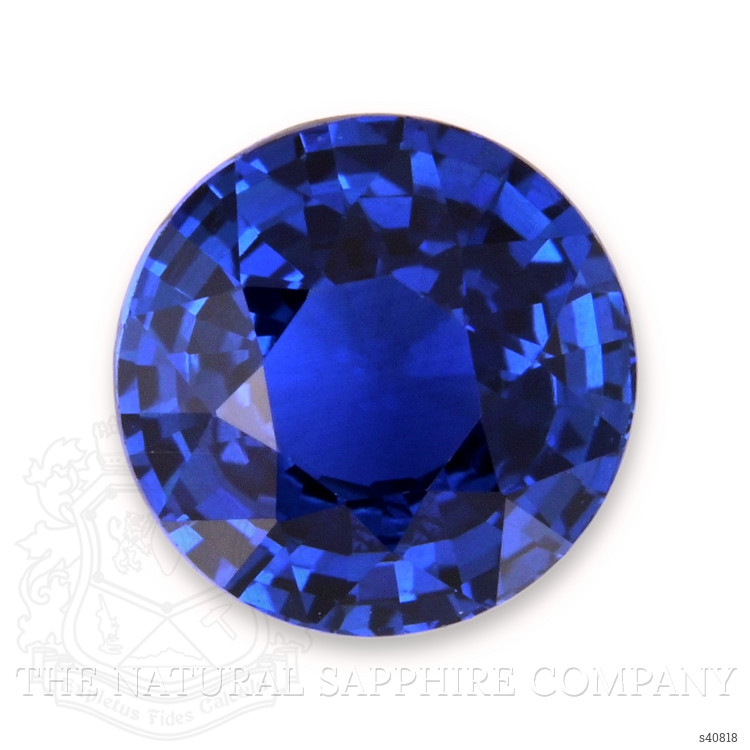 1.98 Ct. Blue Sapphire from Ceylon (Sri Lanka)