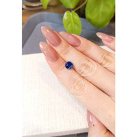 1.98 Ct. Blue Sapphire from Ceylon (Sri Lanka) Life Style