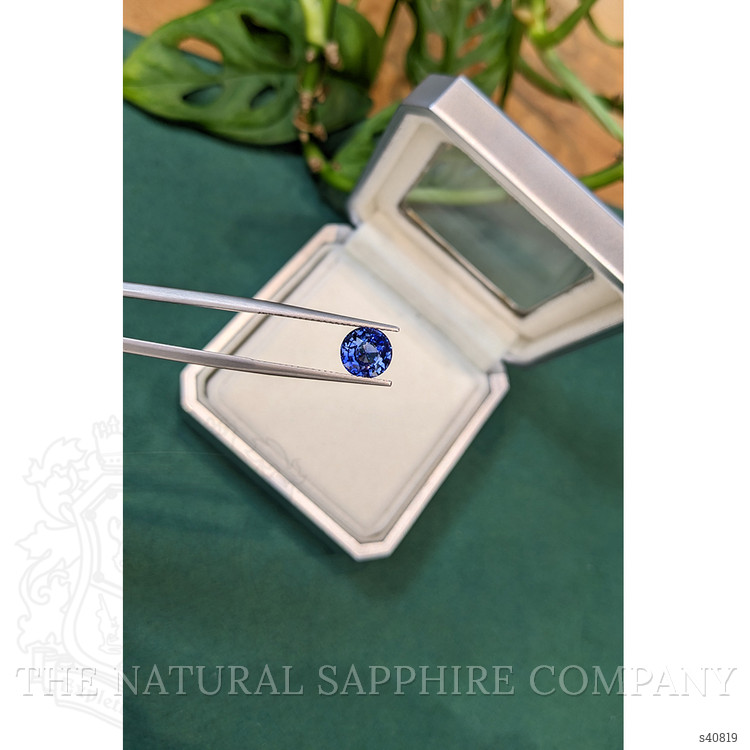 2.03 Ct. Blue Sapphire from Ceylon (Sri Lanka)