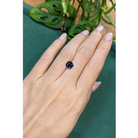 2.13 Ct. Blue Sapphire from Ceylon (Sri Lanka) Life Style