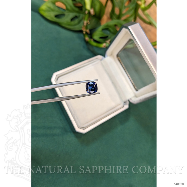 2.13 Ct. Blue Sapphire from Ceylon (Sri Lanka)