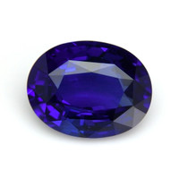 2.22 Ct. Purplish Blue Sapphire from Ceylon (Sri Lanka) Video