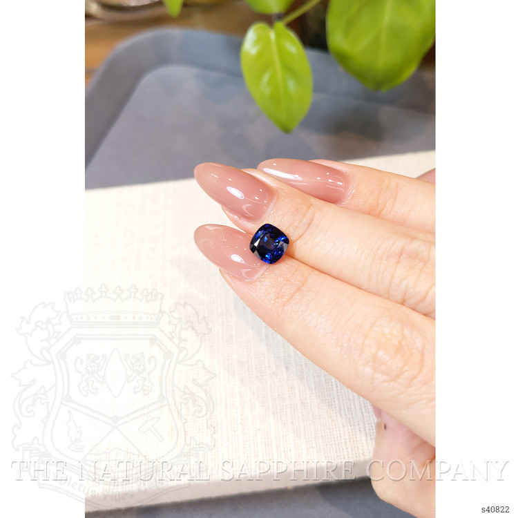 2.23 Ct. Blue Sapphire from Ceylon (Sri Lanka)