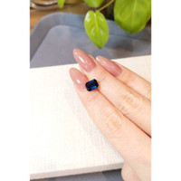 2.27 Ct. Blue Sapphire from Ceylon (Sri Lanka) Life Style