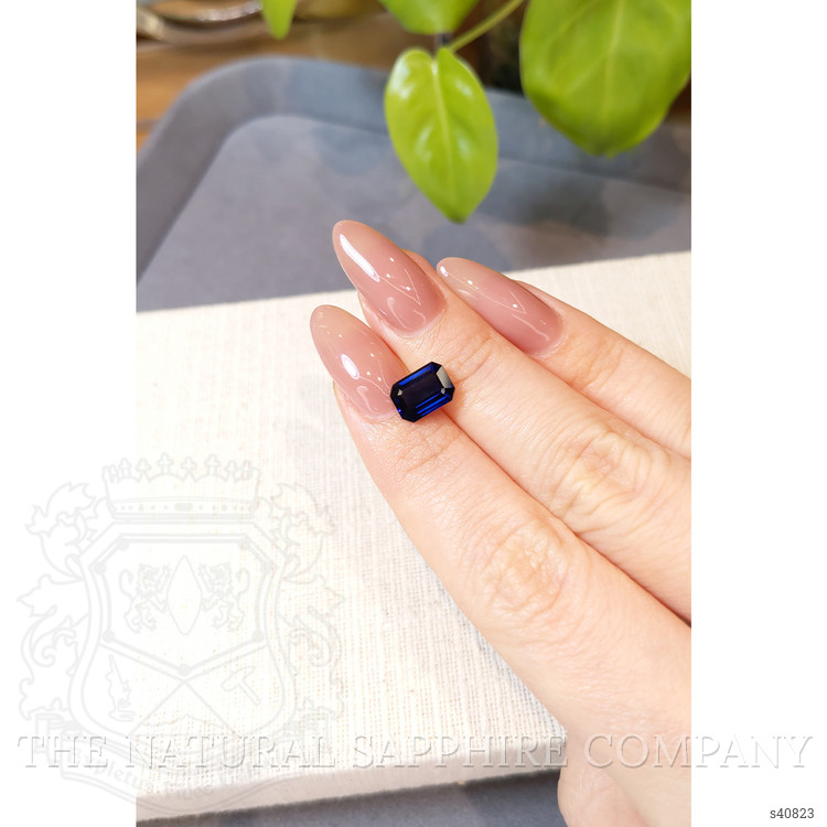 2.27 Ct. Blue Sapphire from Ceylon (Sri Lanka)