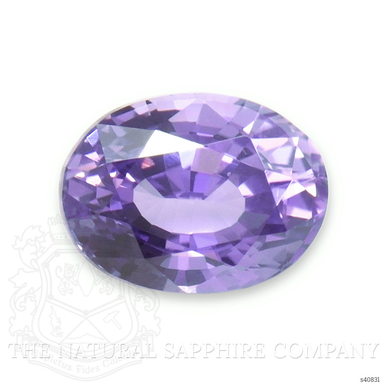 0.73 Ct. Purple Sapphire from Ceylon (Sri Lanka)