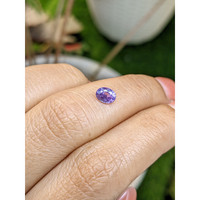 0.73 Ct. Purple Sapphire from Ceylon (Sri Lanka) Life Style