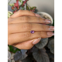 1.10 Ct. Purple Star Sapphire from Ceylon (Sri Lanka) Life Style