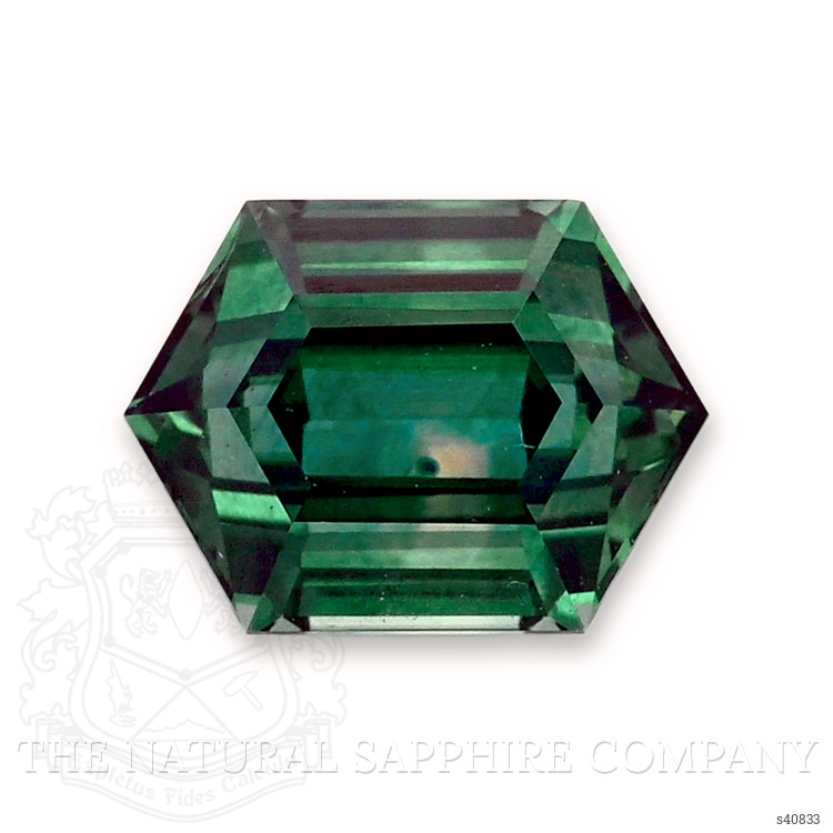 1.59 Ct. Bluish Green Sapphire from Montana