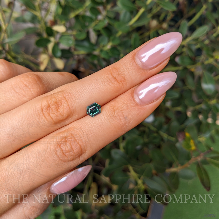 1.59 Ct. Bluish Green Sapphire from Montana