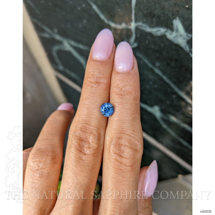 1.43 Ct. Blue Sapphire from Montana