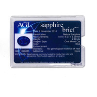 2.90 Ct. Blue Sapphire from Ceylon (Sri Lanka) Scan Report