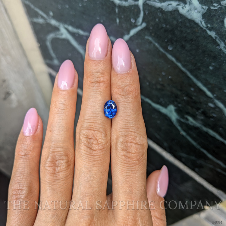 2.90 Ct. Blue Sapphire from Ceylon (Sri Lanka)