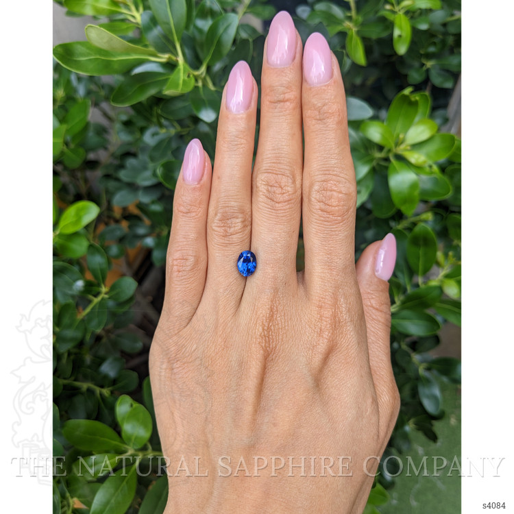 2.90 Ct. Blue Sapphire from Ceylon (Sri Lanka)