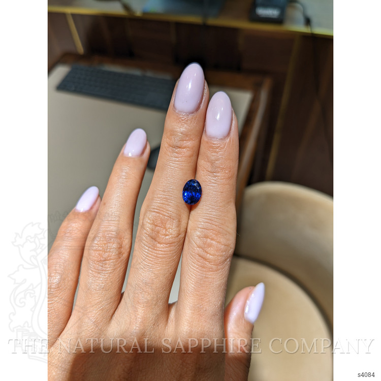 2.90 Ct. Blue Sapphire from Ceylon (Sri Lanka)