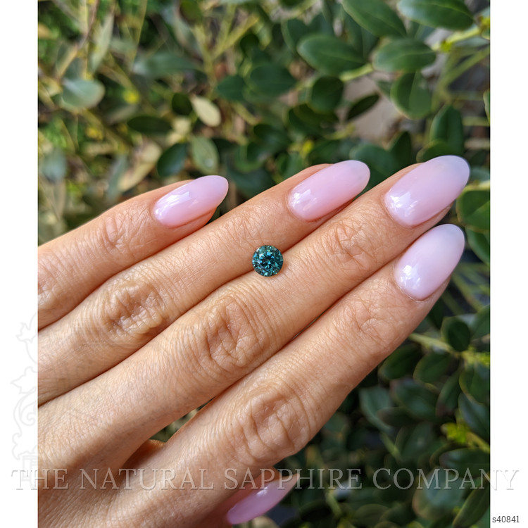 1.31 Ct. Bluish Green Sapphire from Montana