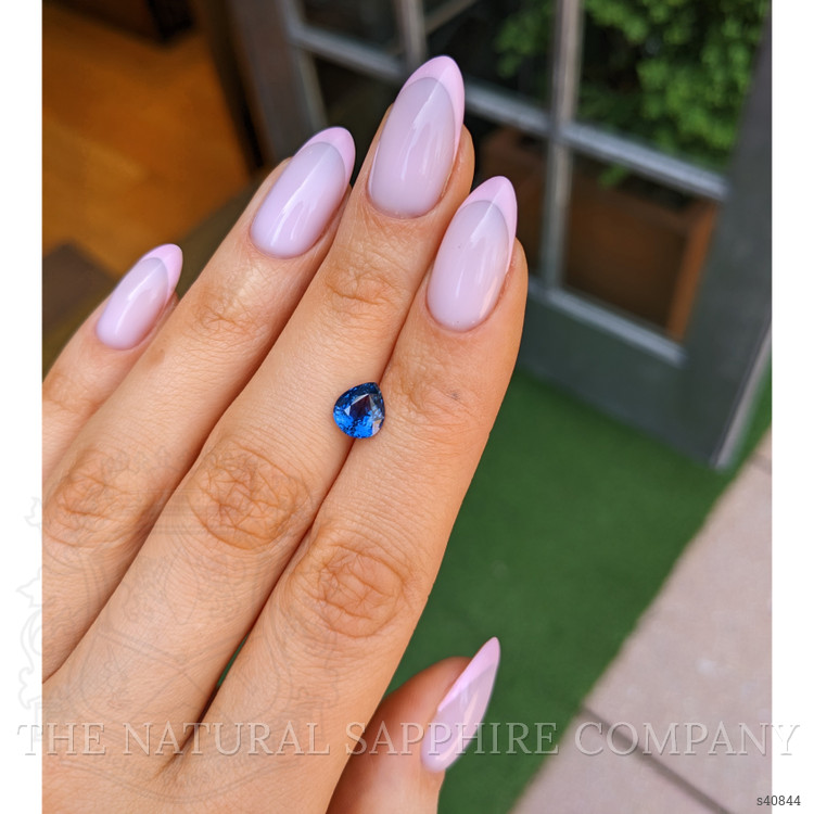 1.58 Ct. Blue Sapphire from Montana
