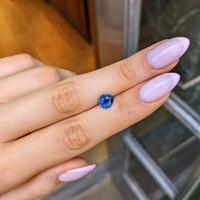1.58 Ct. Blue Sapphire from Montana Life Style