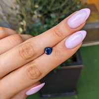 1.54 Ct. Greenish Blue Sapphire from Montana Life Style