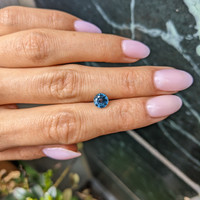 1.41 Ct. Blue Sapphire from Montana Life Style
