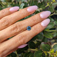 1.41 Ct. Blue Sapphire from Montana Life Style