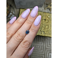 1.47 Ct. Purplish Blue Sapphire from Montana Life Style