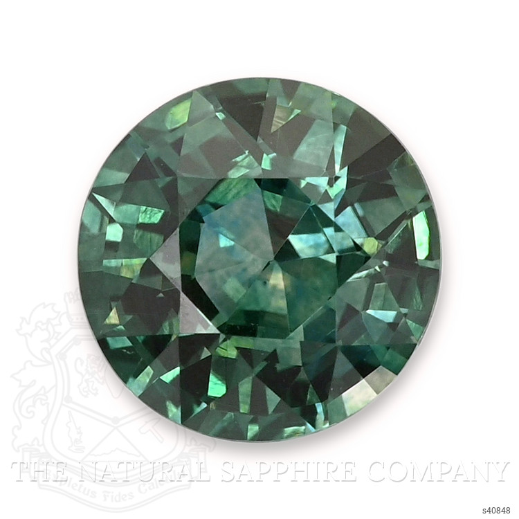1.51 Ct. Bluish Green Sapphire from Montana