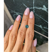 1.51 Ct. Bluish Green Sapphire from Montana Life Style