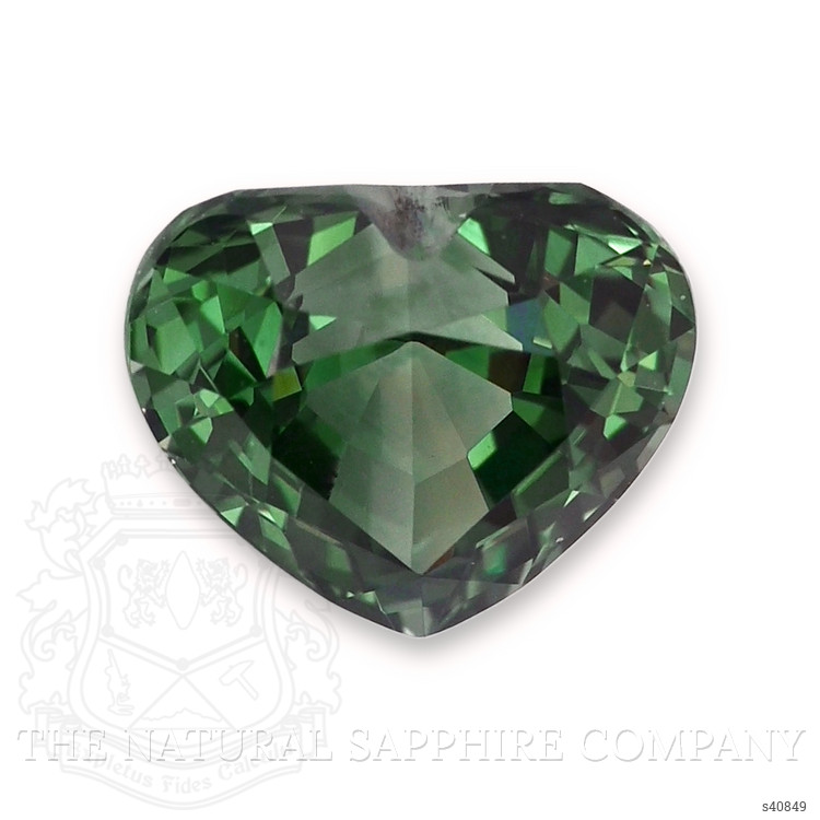 1.68 Ct. Green Sapphire from Montana