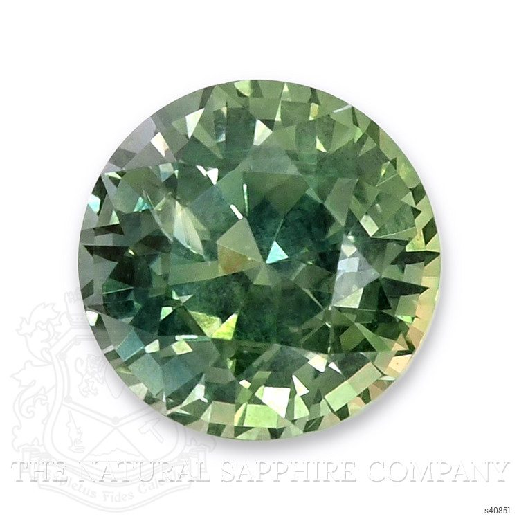 1.68 Ct. Yellowish Green Sapphire from Montana