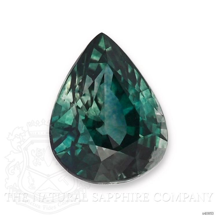 0.91 Ct. Bluish Green Sapphire from Montana