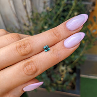 0.98 Ct. Bluish Green Sapphire from Montana Life Style