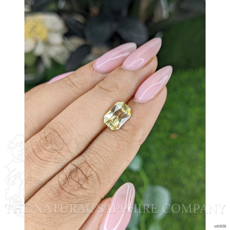 2.64 Ct. Yellow Sapphire from Tanzania