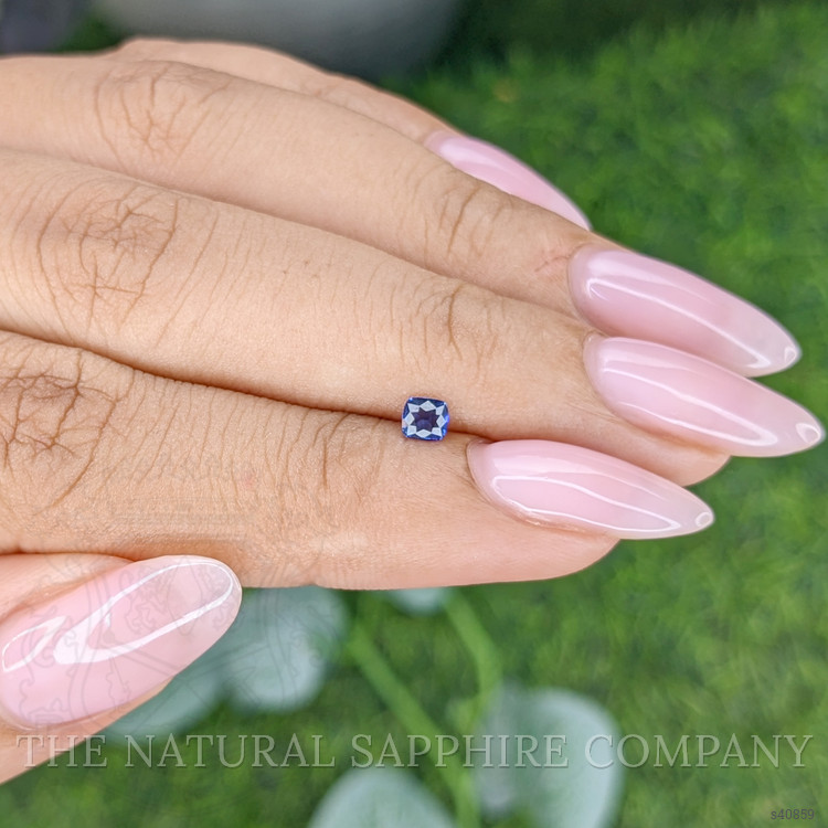 0.19 Ct. Blue Sapphire from Tanzania