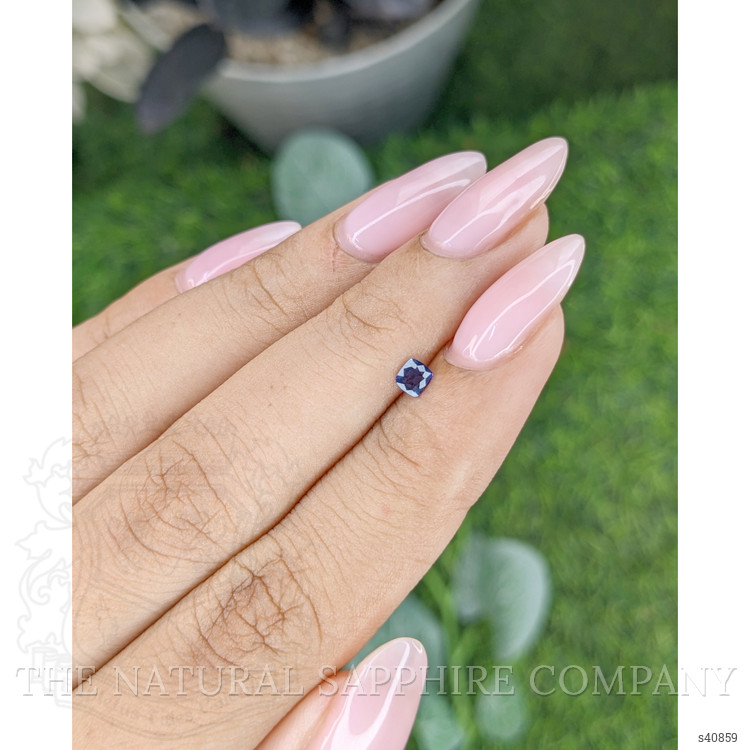 0.19 Ct. Blue Sapphire from Tanzania