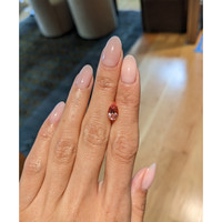 2.52 Ct. Padparadscha Sapphire from Madagascar Life Style