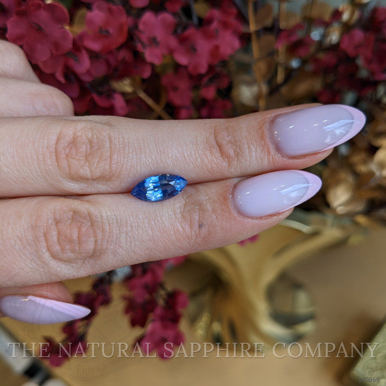 2.72 Ct. Blue Sapphire from Ceylon (Sri Lanka)