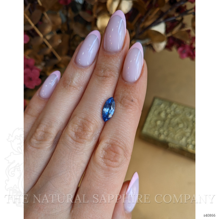 2.72 Ct. Blue Sapphire from Ceylon (Sri Lanka)