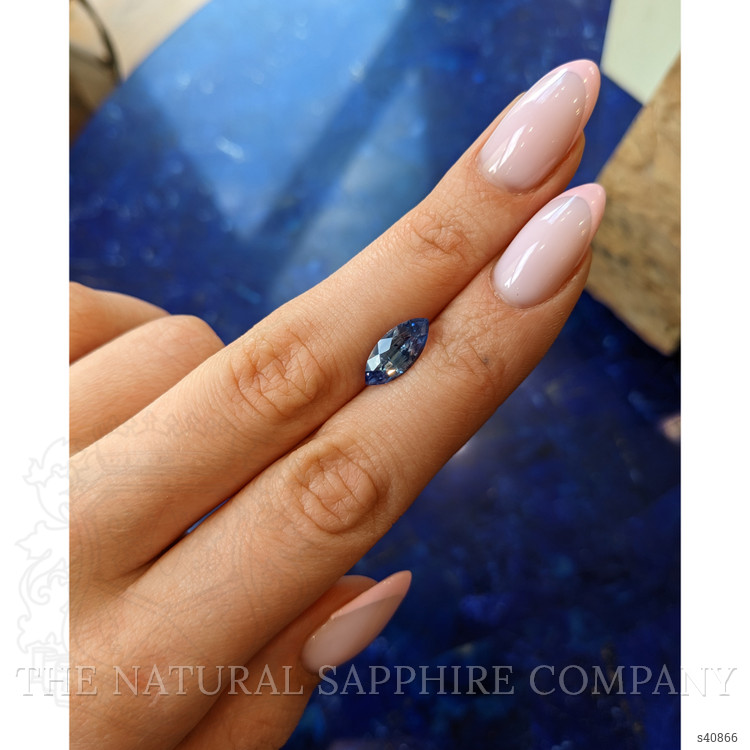 2.72 Ct. Blue Sapphire from Ceylon (Sri Lanka)