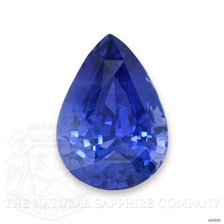 3.84 Ct. Blue Sapphire from Ceylon (Sri Lanka)