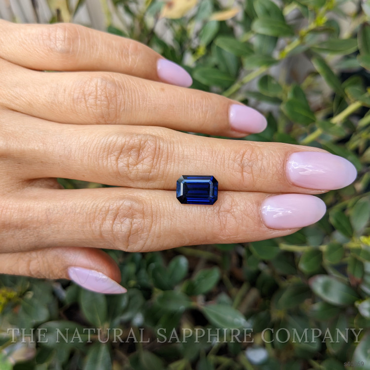 4.09 Ct. Blue Sapphire from West Africa