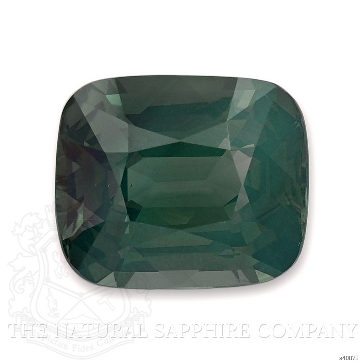 5.60 Ct. Bluish Green Sapphire from Ceylon (Sri Lanka)