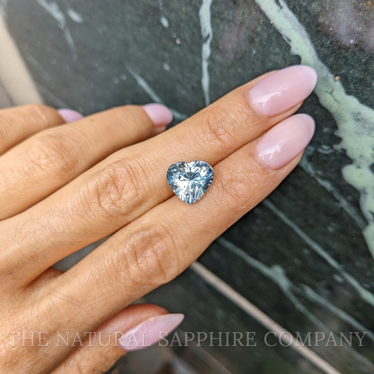 5.91 Ct. Greenish Blue Sapphire from Tanzania