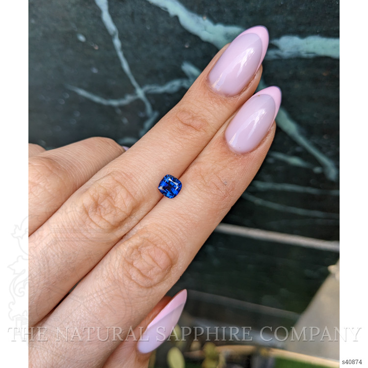 1.04 Ct. Blue Sapphire from Thailand